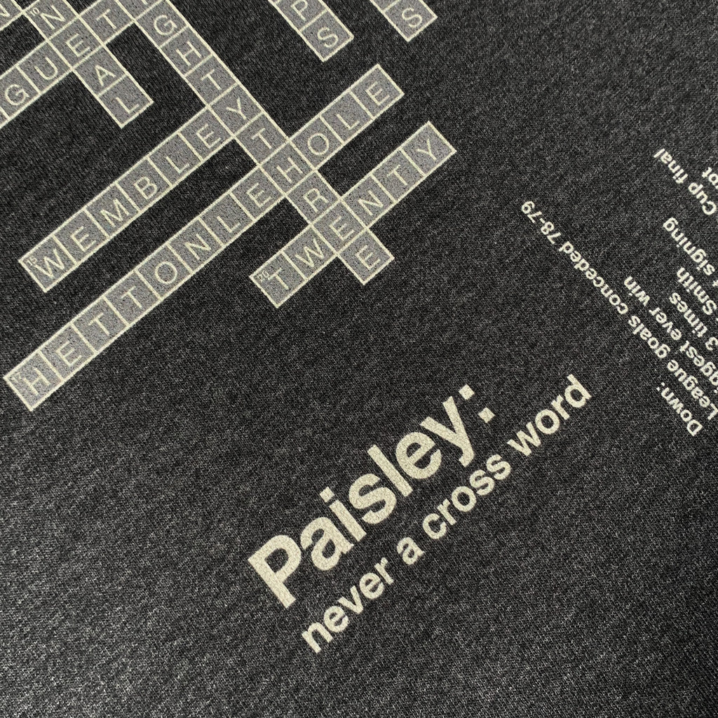 Love Follow Conquer T-Shirts OUTLET STORE Liverpool Paisley charcoal t-shirt