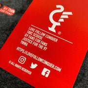 Love Follow Conquer T-Shirts OUTLET STORE Liverpool Paisley charcoal t-shirt