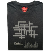 Love Follow Conquer T-Shirts OUTLET STORE Liverpool Paisley charcoal t-shirt