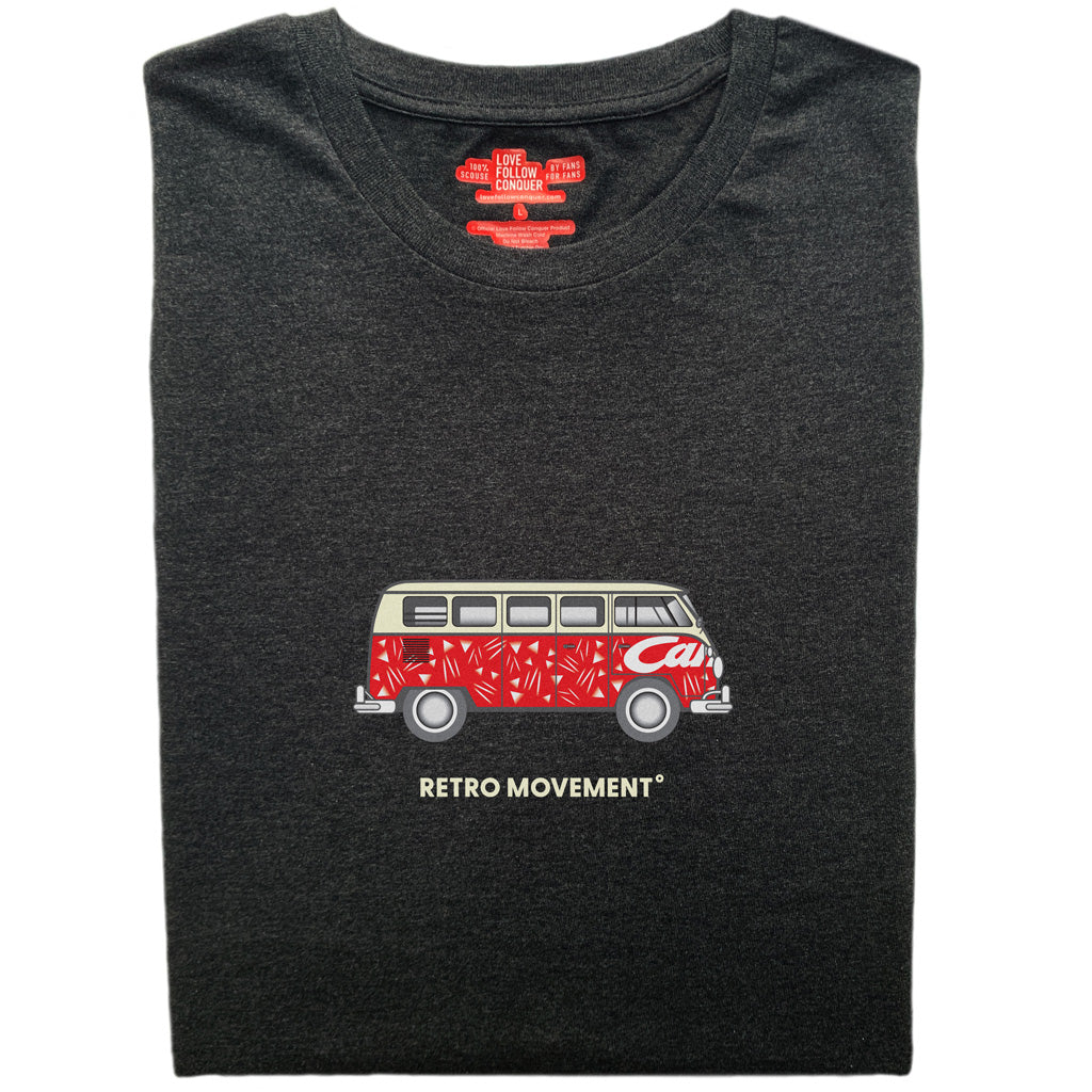 Liverpool Retro VW inspired charcoal t-shirt