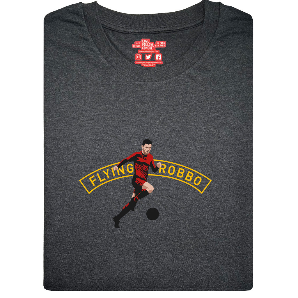 Love Follow Conquer T-Shirts Liverpool Andy Robertson charcoal t-shirt