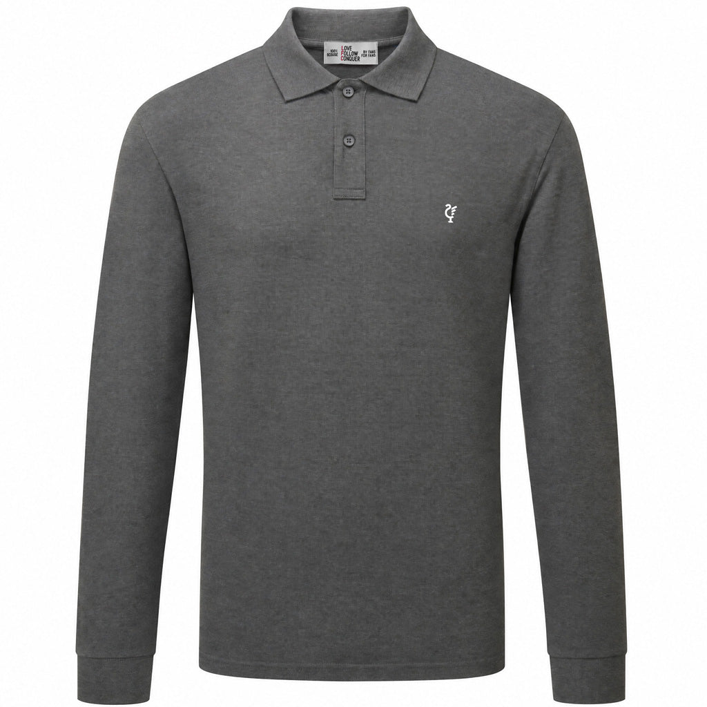 Love Follow Conquer Polos Liverpool Scouse 78 Polo Grey