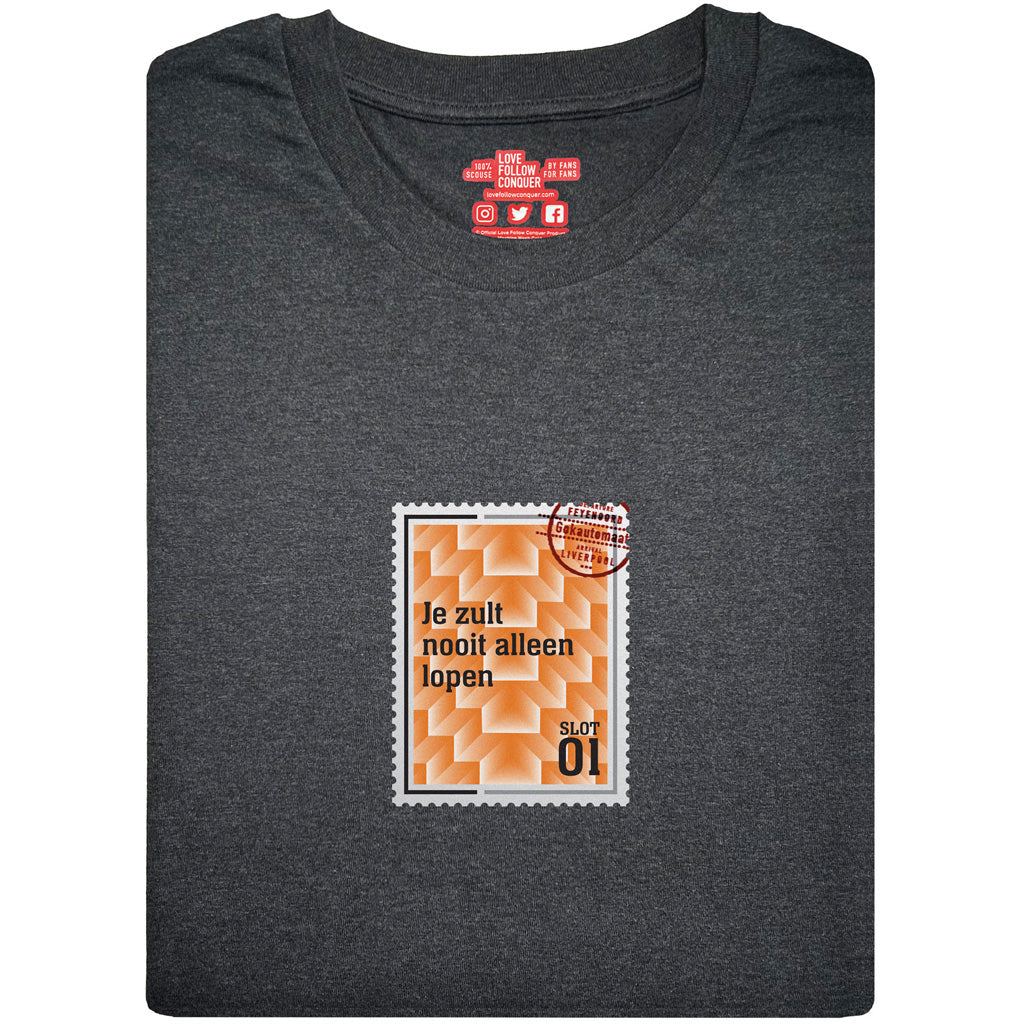 Liverpool Slot YNWA inspired charcoal t-shirt