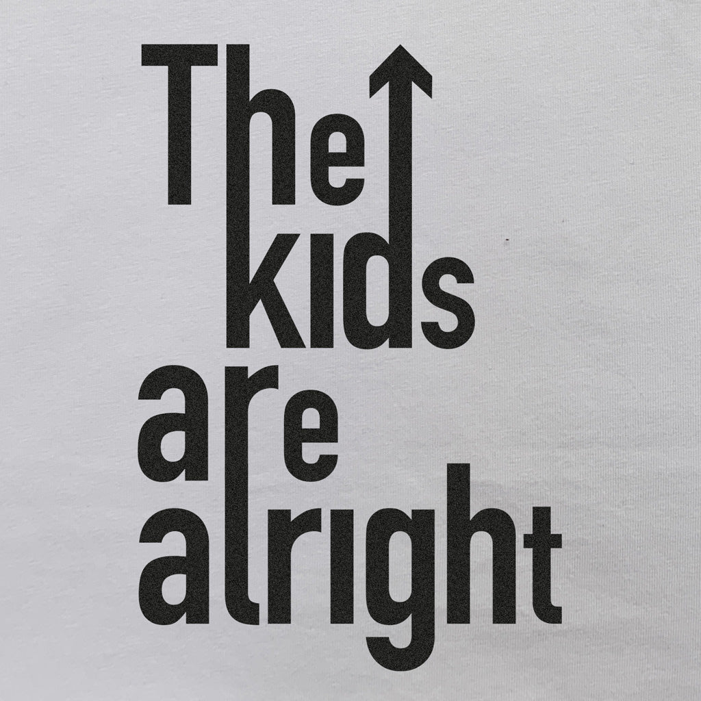 Liverpool The Kids Are Alright inspired white t-shirt