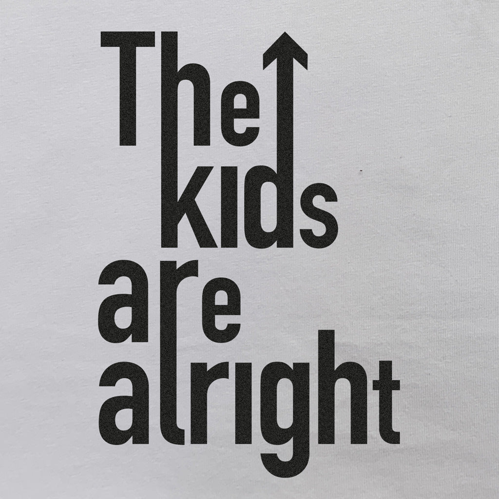 OUTLET STORE The Kids Are Alright inspired white t-shirt