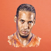 Love Follow Conquer T-Shirts World Cup Virgil van Dijk orange t-shirt