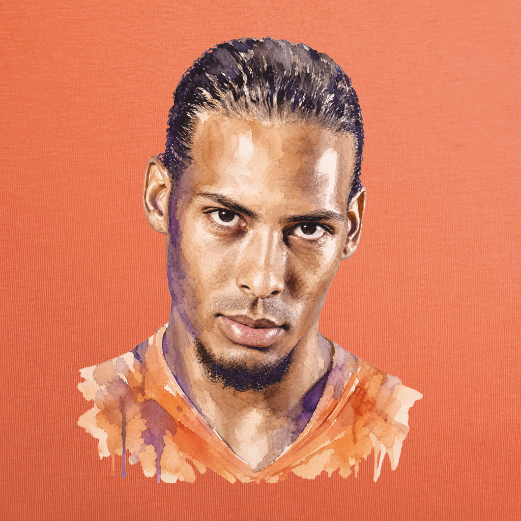 Love Follow Conquer T-Shirts World Cup Virgil van Dijk orange t-shirt