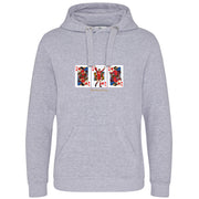 Love Follow Conquer Hoodie Liverpool We 3 Kings Premium grey hoodie