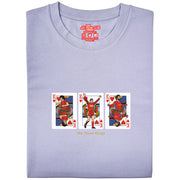 Love Follow Conquer T-Shirts Liverpool We 3 Kings lavender t-shirt