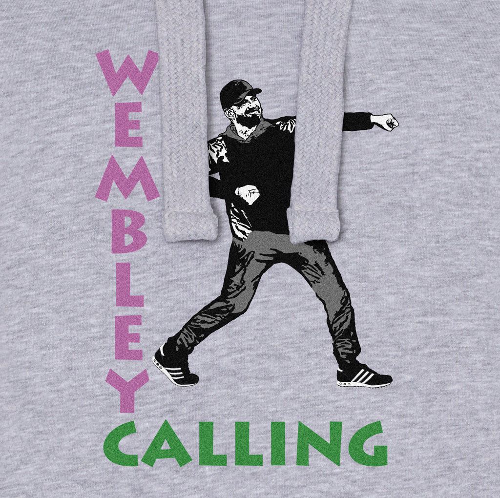 Liverpool Wembley Calling grey hoodie