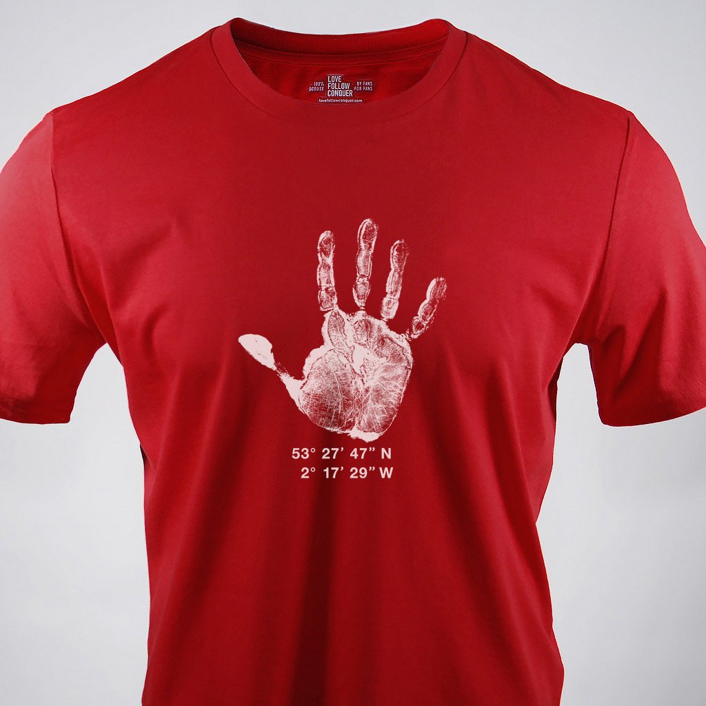 Liverpool 5-0 red t-shirt