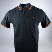 Love Follow Conquer Polos OUTLET STORE Polo Black/Orange