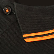 Love Follow Conquer Polos OUTLET STORE Polo Black/Orange