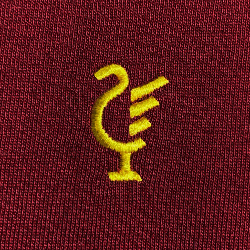 Liverpool Scouse 77 Euro burgundy t-shirt