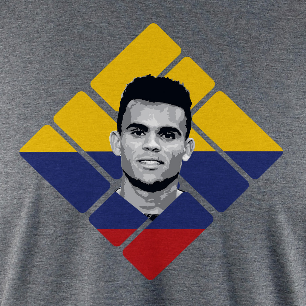 Liverpool Colombian Diaz grey t-shirt