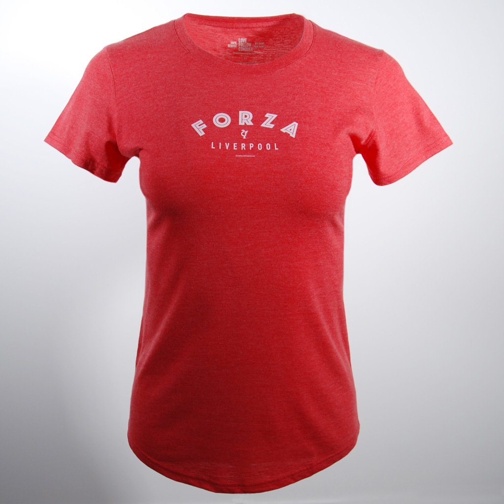 Women's Forza Liverpool Red t-shirt