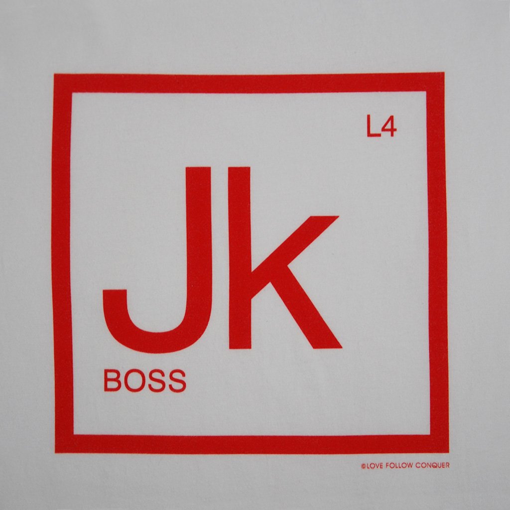 Liverpool Boss Klopp white t-shirt