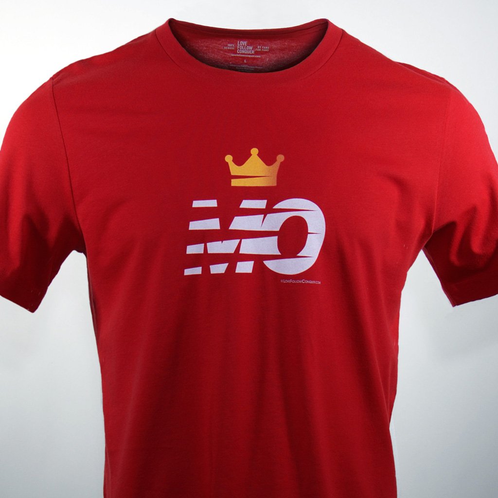 Liverpool King Mo red t-shirt