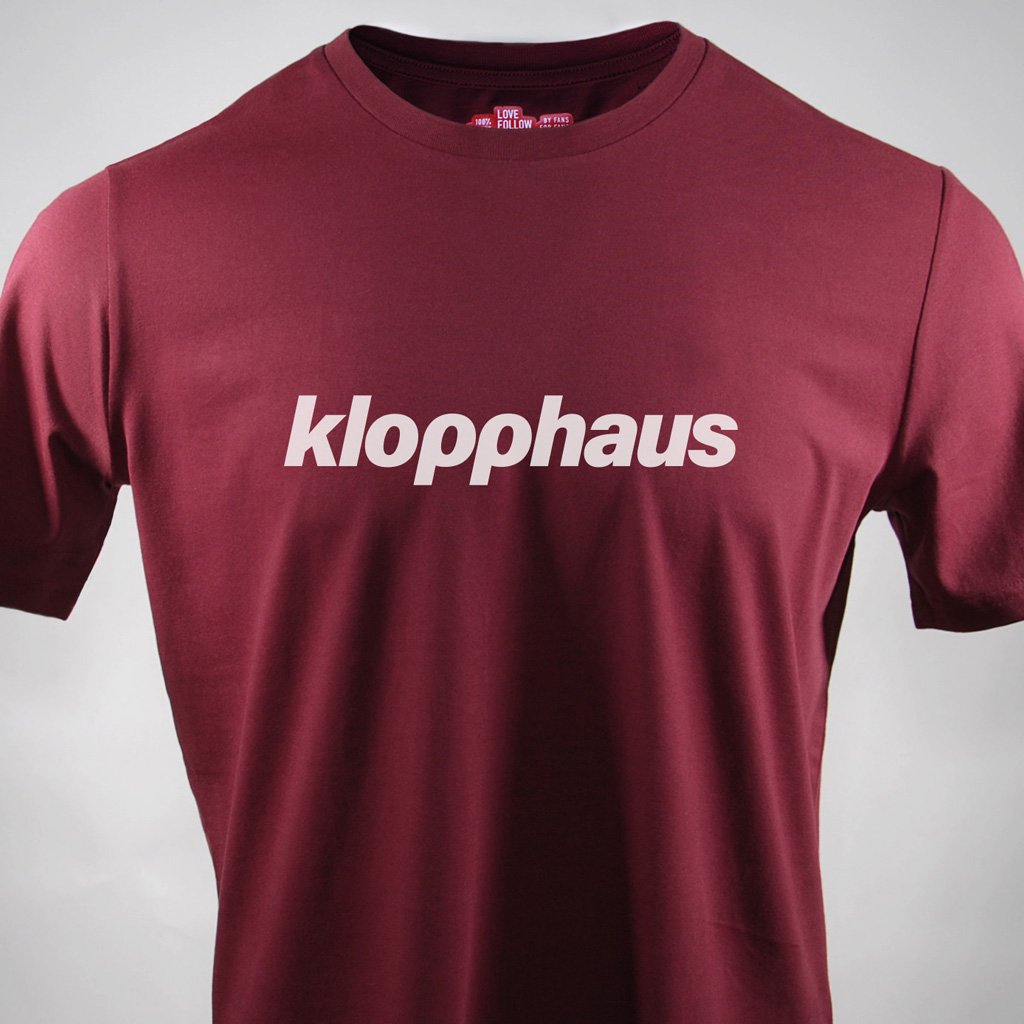 Liverpool Klopphaus burgundy t-shirt