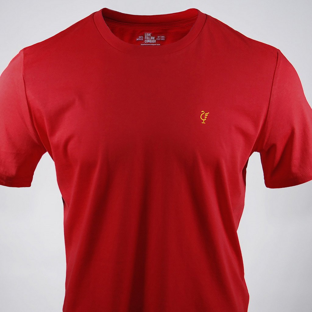 Liverpool Scouse 77 Euro red t-shirt