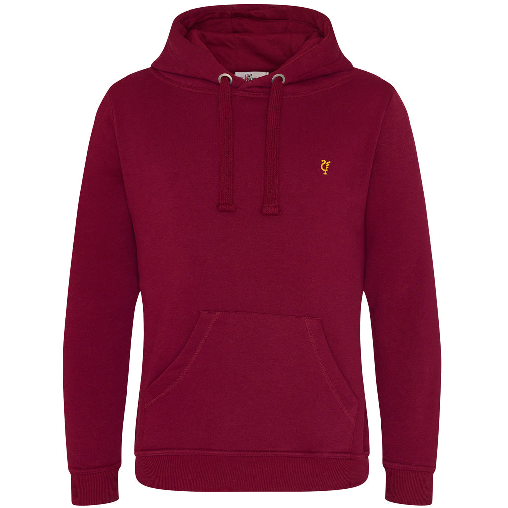 Liverpool Scouse 77 Premium burgundy hoodie