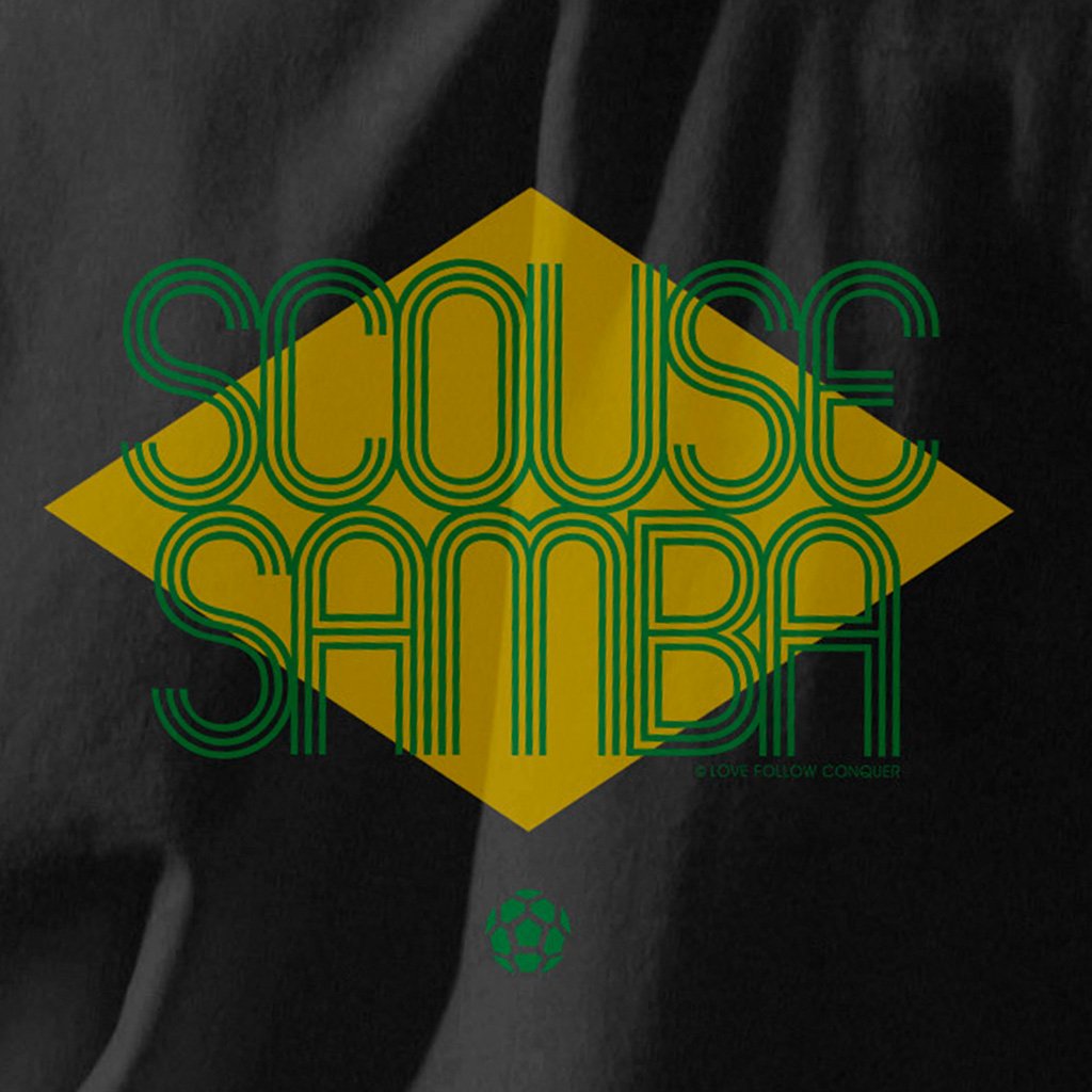Liverpool Scouse Samba charcoal t-shirt